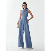 BWLDR Jumpsuit 'Alma' blauw denim