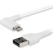 StarTech.com 1 meter Haakse USB naar Lightning Kabel - Wit