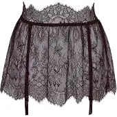 Hunkemoller Rok Camille Zwart Dames | Maat: XL