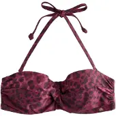 Next Bikinitop orchidee / cyclaam / cranberry