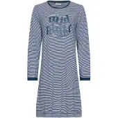 Rebelle Nachthemd 'Snowy Sparkles' donkerblauw