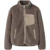 Name it Fleece jas 'NKNMattia' bruin / cappuccino