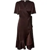 Y.A.S Jurk 'YASThea' chocoladebruin