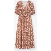 Sissy-Boy Witte jurk met bloemenprint | Maat: L