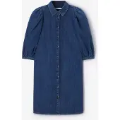 Sissy-Boy Donkerblauwe denim jurk | Maat: S