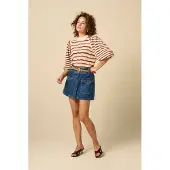 Sissy-Boy Donkerblauwe denim rok | Maat: XS