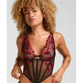 Hunkemoller Bustier Dahlia Zwart Dames | Maat: 70B
