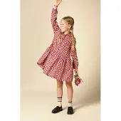 Sissy-Boy Rode jurk met print | Maat: 134-140