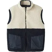 Name it Bodywarmer 'NKMMACEY' crème / navy