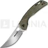 Fox Edge Persian - Stonewash - Micarta vouwmes, olijfgroen