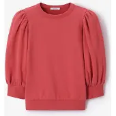 Sissy-Boy Rode sweater met pofmouwen | Maat: L
