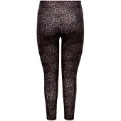 Only Play Sportbroek 'ONPRYA-2-MELEO' donkerbruin / taupe