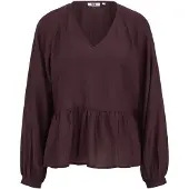 We fashion Blouse aubergine