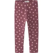 Name It Mini Leggings 'NMFDavina' bessen / rosa