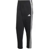 Adidas Essentials 3 Stripes Fleece Tapered Open Hem Joggers