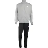 Adidas Trainingspak grijs / zwart / wit