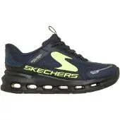 SKECHERS Sneakers 'Glide-Step Plus-Vista-Lane' donkerblauw / geel