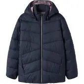 Name It Kids Winterjas 'NKFMARBLE' donkerblauw