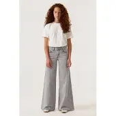Garcia Marall meisjes Jeans, 164, Grijs, Wide fit