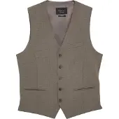 s.Oliver Gilet 'Ultimate' sand / donkerbruin