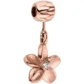 Purelei Hangers 'Plumeria' rose-goud / transparant