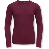 Kids Only GIRLS Shirt 'KOGLUCKY' wijnrood