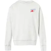 New Balance Sweatshirt royal blue/koningsblauw / grijs / lichtgrijs / oranje