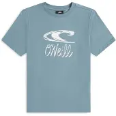 O'Neill T-shirt - lichtblauw Jongens Katoen Ronde hals Effen - maat 152