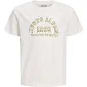 Jack & Jones Kids Shirt 'JXMERLE' kaki / wit