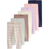 Next Leggings crème / navy / brokaat / mintgroen / sering / rosa