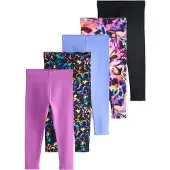 Next Leggings blauw / lila / gemengde kleuren / zwart
