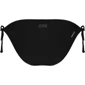 Zoggs Dames/dames Zijwaartse Bikinibroekjes (Zwart)
