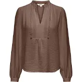 ONLY Blouse 'ONLMETTE' bruin
