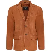 Infinity Leather Heren Italiaanse roest suède leren blazerjas - Trabzon