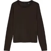 Vero Moda Shirt 'VMADA' donkerbruin