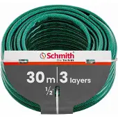 Schmith tuinslang, 30 meter, 1/2 inch, robuuste waterslang | Premium tuinslang voor tuinirrigatie, geschikt voor gazonsproeiers