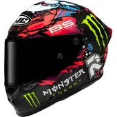 HJC RPHA 1 V2 Carbon Funky Diablo Helm Maat
