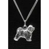 MOOYE ® - Collectie Zilveren Havanais ketting hanger - groot
