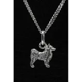 MOOYE ® - Collectie Zilveren Eurazier ketting hanger - klein