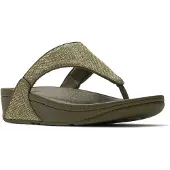 FitFlop Lulu shimmerglitz toe-post sandals