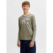 Jack & Jones Kids Junior Shirt donkerblauw / kaki / wit