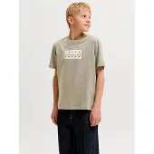 JACK&JONES JUNIOR Junior Shirt 'JCOFUSION' kaki / pastelgroen