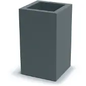 Prosperplast Bloempot Buiten Vierkant Hoog Geneca Square Midl 35x35x60cm BETON Ethick