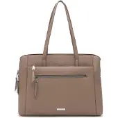 Tamaris Shopper 'Melissa' donkerbeige