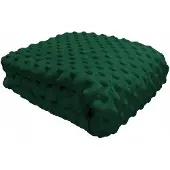 Sense Zachte Minky Deken 80x160cm met Bolletjes - Warm & Sensorisch