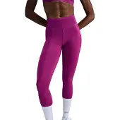 Nike Dri-FIT-legging met middelhoge taille voor dames (Fel fuchsia)