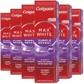 Colgate 6x Tandpasta Max White Purple Reveal 75 Ml