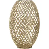 J-Line vloervaas aluminium goud - 32 cm - 49 cm