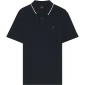 BOSS Shirt 'Passerford' navy / wit