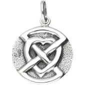 MOOYE ® - Collectie Zilveren Hart begraven kettinghanger